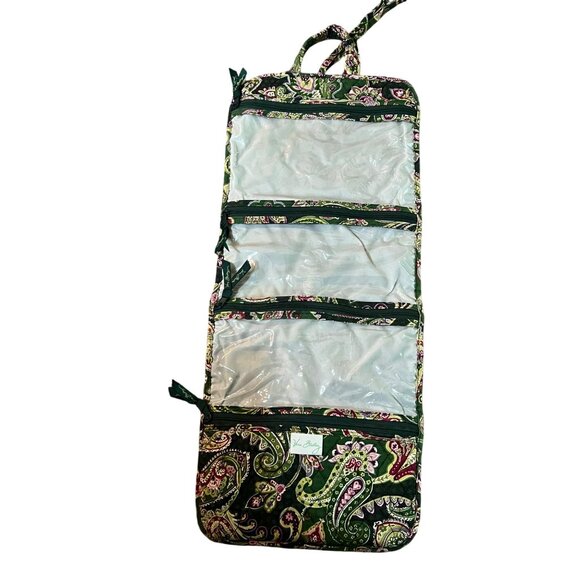 Vera Bradley Travel Organizer Bag Make Up Carrier Toiletries - Picture 2 of 7